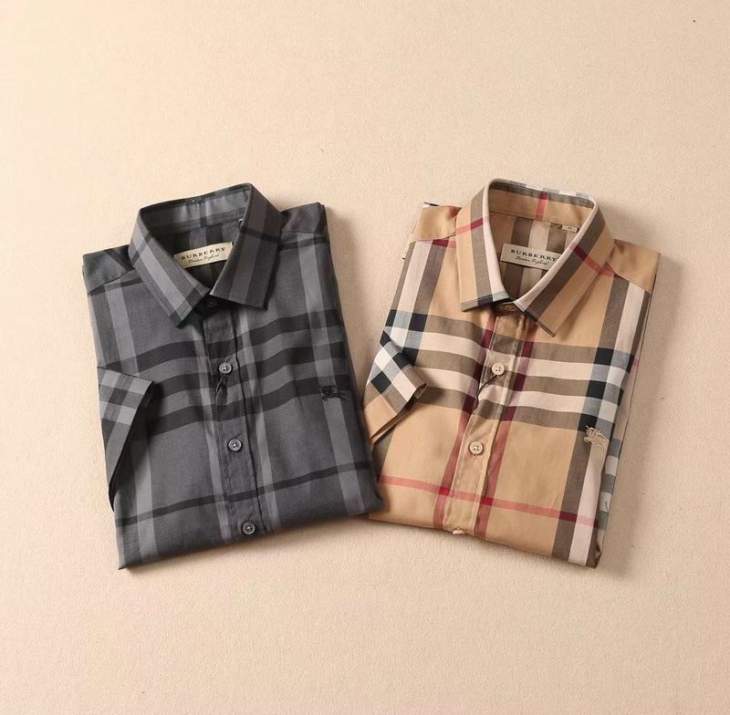 Picture of Burberry Shirts Short _SKUBurberryM-3XL8qx2527982